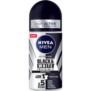 Nivea Men Black & White Invisible Original Desodorante Roll-On