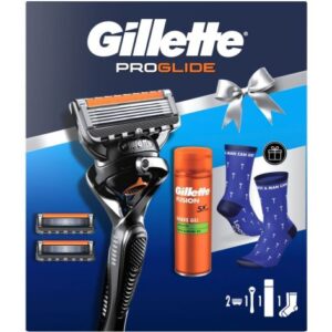 Gillete Proglide Maquinilla de Afeitar+Fusion Shave Gel Estuche