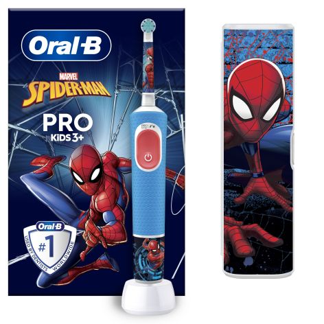 Oral-B Pro Kids 3+ Spiderman Cepillo de Dientes Estuche
