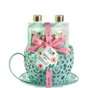 Bon Matin Green Tea Taza Set