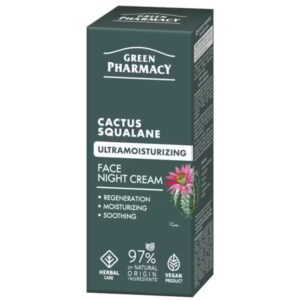 Green Pharmacy Crema Facial Noche Cactus y Escualano