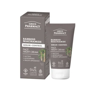 Green Pharmacy Crema Facial Noche Bambú y Niacinamida